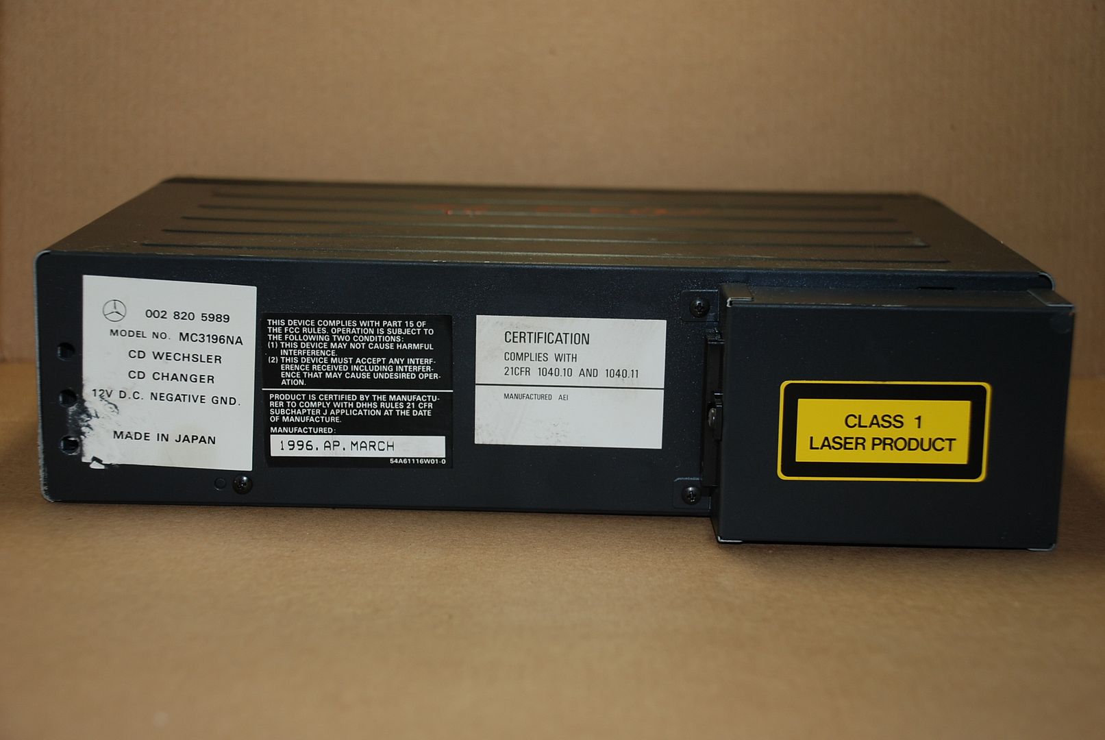 MERCEDES BENZ ALPINE CD CHANGER PLAYER REPAIR SERVICE eBay